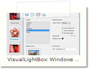 HTML Popup Window Windows version - Templates Tab